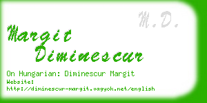 margit diminescur business card